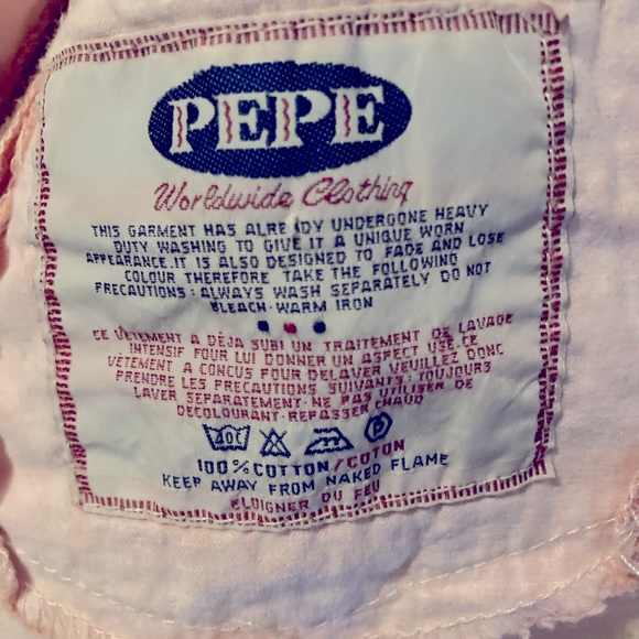 Vintage Pepe Co Orange Cropped Jacket Women’s Size Medium 80s Fashion 80s Vibes - Picture 4 of 7